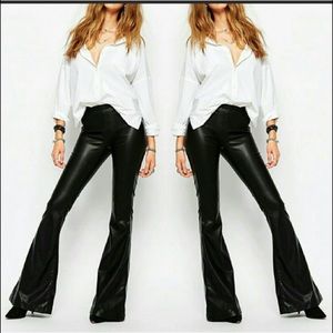 SALES ON SALE LAST PAIR STEVEN TYLER  FAUX LEATHER BELLS BOHO